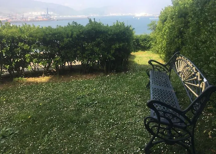 Flat With 160 M Of Garden, Sea Views Bilbao-getxo 公寓 格乔